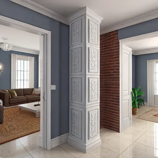 Granite pillar latest designs in Lucknow