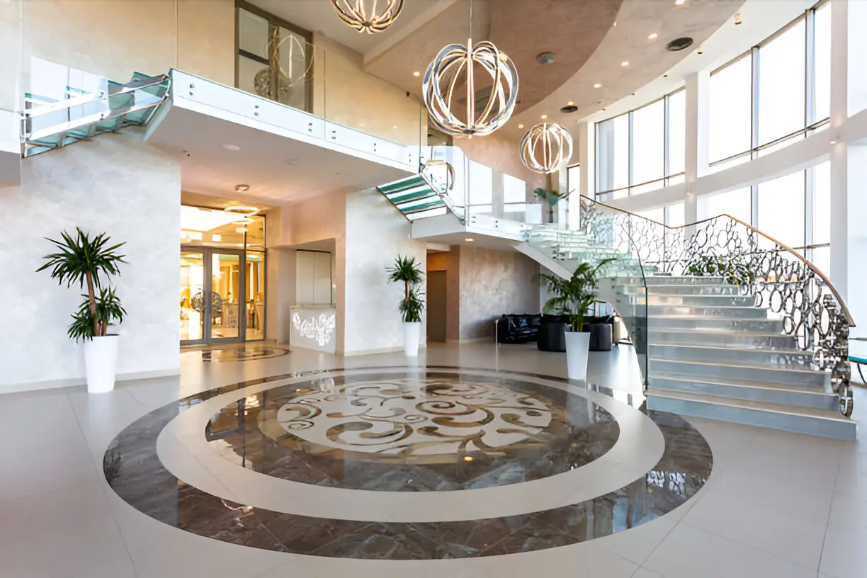 Granite stairs design in Lucknow