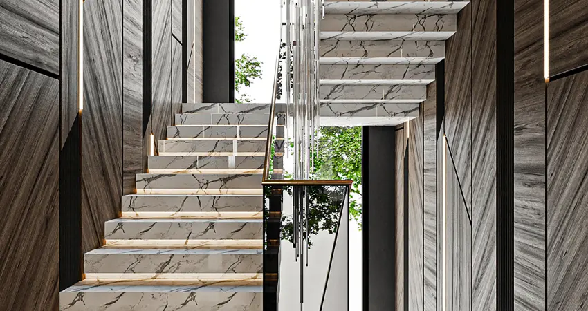 Granite stairs for offices Lucknow