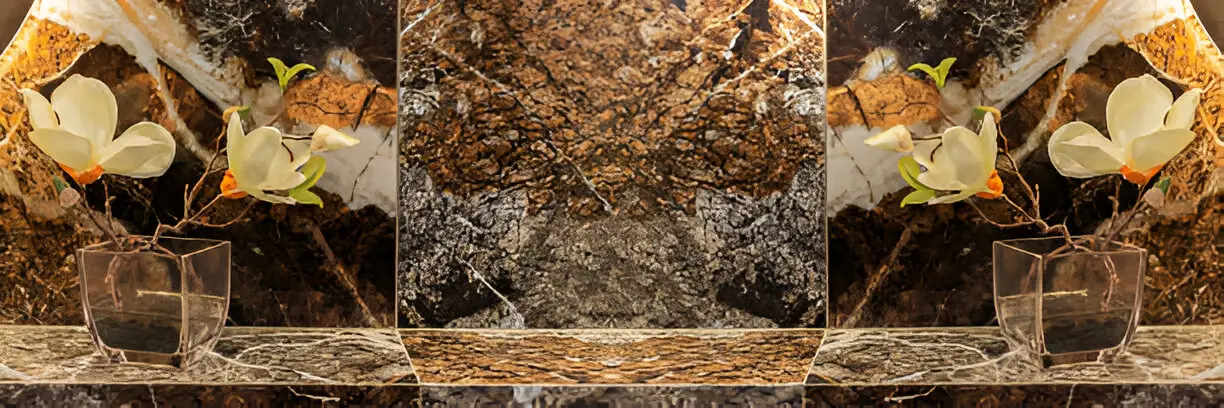 Flaming granite stone showroom in Lucknow